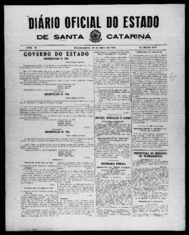 Diário Oficial do Estado de Santa Catarina. Ano 10. N° 2523 de 18/06/1943
