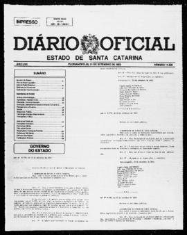 Diário Oficial do Estado de Santa Catarina. Ano 57. N° 14530 de 21/09/1992