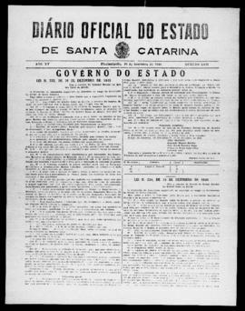 Diário Oficial do Estado de Santa Catarina. Ano 15. N° 3846 de 20/12/1948