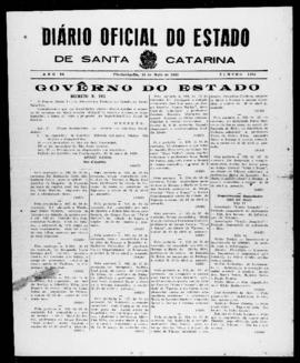 Diário Oficial do Estado de Santa Catarina. Ano 6. N° 1495 de 19/05/1939