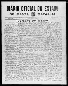 Diário Oficial do Estado de Santa Catarina. Ano 18. N° 4588 de 28/01/1952