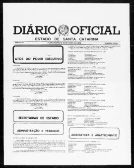 Diário Oficial do Estado de Santa Catarina. Ano 43. N° 10957 de 06/04/1978