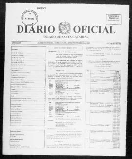 Diário Oficial do Estado de Santa Catarina. Ano 71. N° 17750 de 25/10/2005