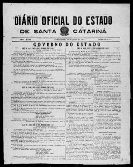 Diário Oficial do Estado de Santa Catarina. Ano 18. N° 4441 de 19/06/1951