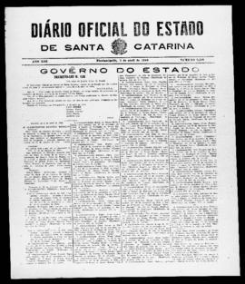 Diário Oficial do Estado de Santa Catarina. Ano 13. N° 3198 de 03/04/1946