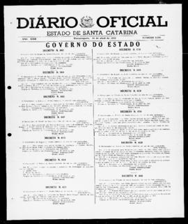Diário Oficial do Estado de Santa Catarina. Ano 22. N° 5356 de 26/04/1955