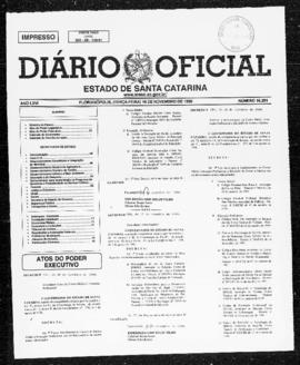 Diário Oficial do Estado de Santa Catarina. Ano 66. N° 16291 de 16/11/1999