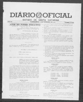 Diário Oficial do Estado de Santa Catarina. Ano 40. N° 10354 de 03/11/1975