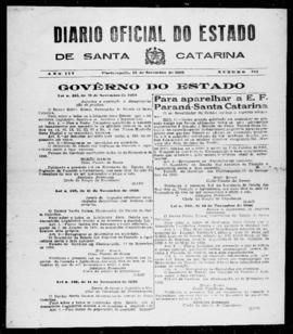 Diário Oficial do Estado de Santa Catarina. Ano 3. N° 784 de 13/11/1936
