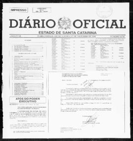 Diário Oficial do Estado de Santa Catarina. Ano 68. N° 16781 de 07/11/2001