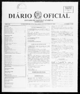 Diário Oficial do Estado de Santa Catarina. Ano 70. N° 17263 de 20/10/2003