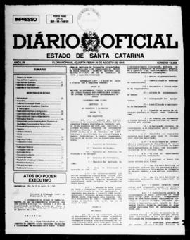 Diário Oficial do Estado de Santa Catarina. Ano 62. N° 15258 de 30/08/1995