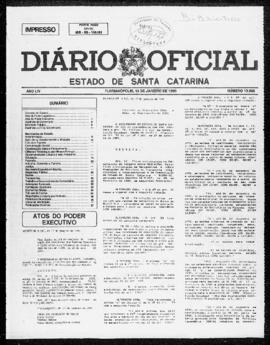 Diário Oficial do Estado de Santa Catarina. Ano 54. N° 13868 de 18/01/1990