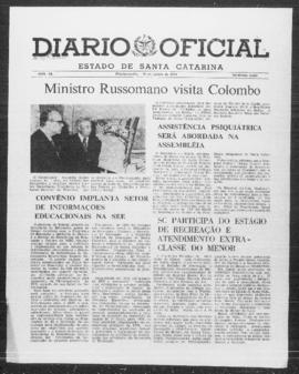 Diário Oficial do Estado de Santa Catarina. Ano 40. N° 10063 de 30/08/1974