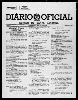 Diário Oficial do Estado de Santa Catarina. Ano 52. N° 12744 de 05/07/1985