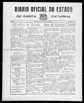 Diário Oficial do Estado de Santa Catarina. Ano 1. N° 27 de 05/04/1934