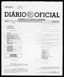 Diário Oficial do Estado de Santa Catarina. Ano 65. N° 16070 de 22/12/1998