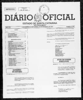 Diário Oficial do Estado de Santa Catarina. Ano 67. N° 16509 de 29/09/2000