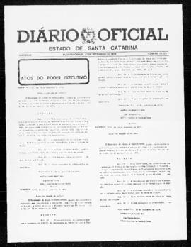 Diário Oficial do Estado de Santa Catarina. Ano 43. N° 11071 de 21/09/1978