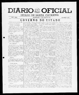 Diário Oficial do Estado de Santa Catarina. Ano 22. N° 5357 de 27/04/1955