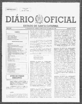 Diário Oficial do Estado de Santa Catarina. Ano 63. N° 15541 de 24/10/1996