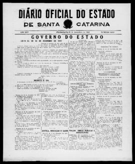 Diário Oficial do Estado de Santa Catarina. Ano 14. N° 3618 de 31/12/1947