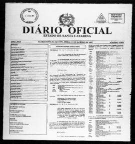 Diário Oficial do Estado de Santa Catarina. Ano 72. N° 18055 de 31/01/2007