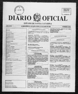 Diário Oficial do Estado de Santa Catarina. Ano 72. N° 17879 de 10/05/2006