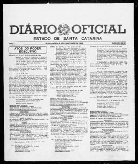 Diário Oficial do Estado de Santa Catarina. Ano 51. N° 12561 de 03/10/1984