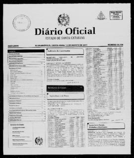 Diário Oficial do Estado de Santa Catarina. Ano 77. N° 19150 de 12/08/2011