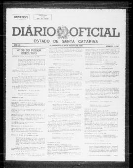 Diário Oficial do Estado de Santa Catarina. Ano 53. N° 13016 de 08/08/1986