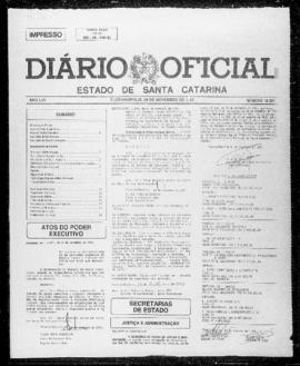 Diário Oficial do Estado de Santa Catarina. Ano 57. N° 14561 de 06/11/1992