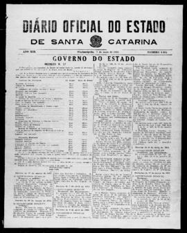 Diário Oficial do Estado de Santa Catarina. Ano 19. N° 4651 de 07/05/1952