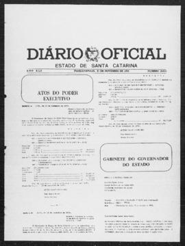 Diário Oficial do Estado de Santa Catarina. Ano 41. N° 10611 de 17/11/1976