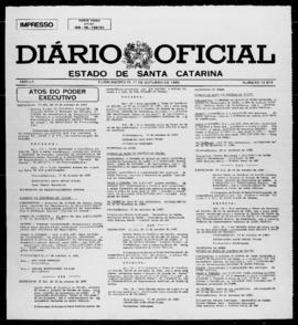 Diário Oficial do Estado de Santa Catarina. Ano 52. N° 12813 de 11/10/1985