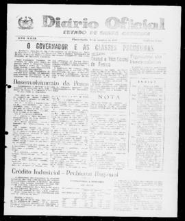 Diário Oficial do Estado de Santa Catarina. Ano 29. N° 7155 de 18/10/1962