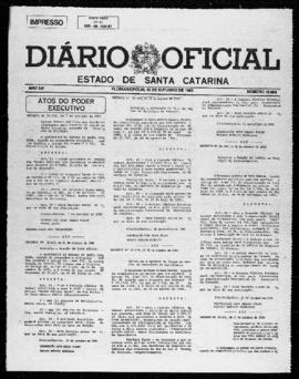 Diário Oficial do Estado de Santa Catarina. Ano 53. N° 13068 de 22/10/1986