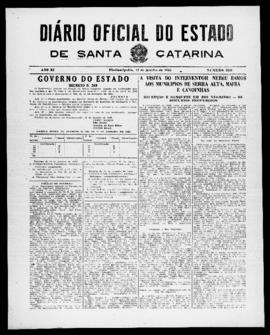 Diário Oficial do Estado de Santa Catarina. Ano 11. N° 2900 de 12/01/1945