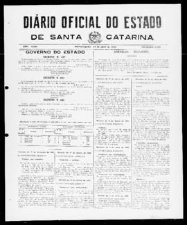 Diário Oficial do Estado de Santa Catarina. Ano 22. N° 5350 de 14/04/1955