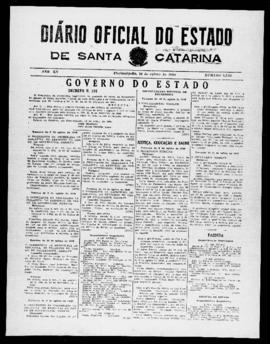 Diário Oficial do Estado de Santa Catarina. Ano 15. N° 3765 de 16/08/1948