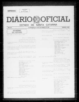 Diário Oficial do Estado de Santa Catarina. Ano 53. N° 13050 de 26/09/1986