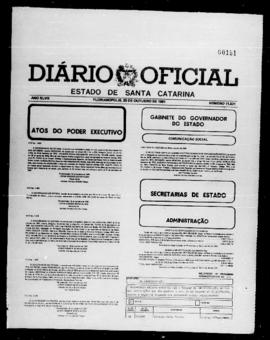 Diário Oficial do Estado de Santa Catarina. Ano 47. N° 11831 de 20/10/1981