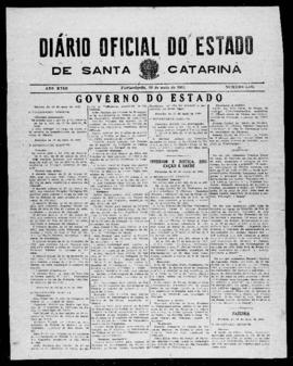 Diário Oficial do Estado de Santa Catarina. Ano 18. N° 4423 de 22/05/1951