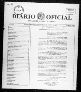 Diário Oficial do Estado de Santa Catarina. Ano 71. N° 17701 de 15/08/2005