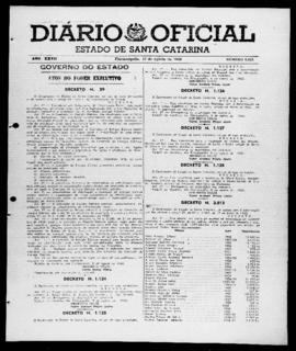 Diário Oficial do Estado de Santa Catarina. Ano 27. N° 6623 de 17/08/1960