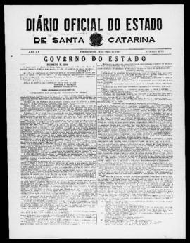 Diário Oficial do Estado de Santa Catarina. Ano 15. N° 3713 de 31/05/1948