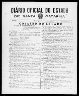 Diário Oficial do Estado de Santa Catarina. Ano 16. N° 4088 de 29/12/1949