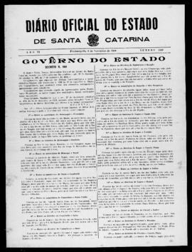 Diário Oficial do Estado de Santa Catarina. Ano 6. N° 1629 de 03/11/1939