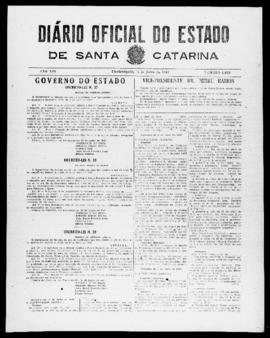 Diário Oficial do Estado de Santa Catarina. Ano 14. N° 3498 de 03/07/1947