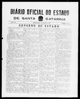 Diário Oficial do Estado de Santa Catarina. Ano 20. N° 4888 de 30/04/1953